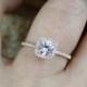 Light Pink Sapphire Diamond Cushion Halo Engagement Ring 1ct 6mm 14k 18k White Yellow Rose Gold-Platinum-Custom made siz-Wedding-Anniversary