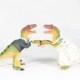 Custom Bride & Groom Wedding Cake Toppers - Raptors