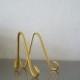 30 pk Small GOLD  MINI Easel Holders Business card Holders Table Number Holders, Photo, Promotion Display