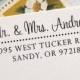 Return Address Stamp - Custom Address Stamp, Self Inking Address Stamp (040)