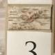 Rustic Heart Wedding Table Number, Birch Table Numbers for Wedding (5), Rustic Wedding Table Numbers, Eco Chick Number, 