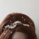 Wedding Hair Wreaths & Tiaras, Rhinestone and Pearl Tiara, Bridal Headpiece, Wedding Crown, Bridal Hair Accessory, Wedding hair Accessory