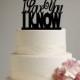 Star Wars Inspired Wedding Cake Topper - I Love you I Know - Han Solo - Princess Leia - Han & Leia - love you i know