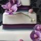 White and Purple Orchid Cake
