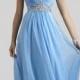 Dreamy Crystal Embellished Evening Dress Clarisse 2404