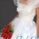 JWD059 short vintage best selling white bridal gowns