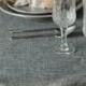 14 inch Gray Burlap Table Runner-Grey Table Runner Length Available for 48" 72" 84" 96" 108" 120" 132" 156"-Rustic Wedding Deor FUB034CM-GRE