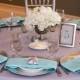 Wedding Table Numbers - Beach Wedding Decor - Teal or Blue Wedding Decor - Wedding Decorations - Table Numbers Wedding - Wedding Table Decor