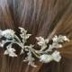 Silver Scottish Thistle Hair Pin leaf Bobby Pin Bridal Hair Pin Bridal Hair Clip Woodland Wedding Scottish Bridal Hair SOLDERED NOT GLUED!
