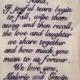 Grandma GRANDMOTHER LACE SCRIPT Heirloom Personalized Wedding Handkerchief Custom Embroidered