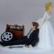 Wedding Reception Party Ceremony Grease Shop Car & Truck Mechanic Tools Cake Topper