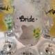 Wedding Glasses, Bridal Party, Handpainted Wine Glasses, Personalized Bridesmaides, Maid of Honor and Bride Wine Glass