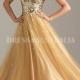 Buy Australia A-line Strapless Gold Sequins Long Formal Dress/ Prom Dresses at AU$187.38 - Dress4Australia.com.au