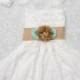 Lace Flower Girl Dress -Mint Blue Flower Girl Dress- Turquoise Flower Girl-Lace Girls Dress-Junior Bridesmaid Dress-Mint Wedding
