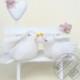 Kissing doves wedding cake topper / centerpiece / table number - handmade, original and exclusive piece.