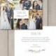 Wedding Photo Thank You Card (Printable) by Vintage Sweet