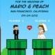 Old School Nintendo Inspired Wedding Save the Date Invitation (Set of 10)