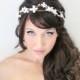 wedding accessories, bridal headpiece, wedding flower crown, Flower crown, rustic head wreath, wedding headband, bridal hair