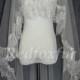 Soft lace bridal veil beautiful flower Alencon lace veil veil veil ivory white bridal veil wedding supplies accessories