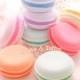 Handmade Light-Weight Clay Fake Macaron (Colourful Filling) - 7pc 