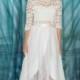 Long Chiffon Wrap Skirt, Chiffon Skirt, Simple Wedding Dress ADD On to Short Wedding Dress, Elegant Wedding Gown, Wedding dress alternative