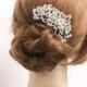 Bridal hair comb Wedding hair accessories Bridal hair jewelry Wedding headpiece Bridal jewelry Wedding hair comb Bridal headpiece 1920's