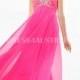 Buy Australia Lovely V-neck Watermelon Chiffon Evening Formal Dress/ Prom Dresses at AU$153.72 - Dress4Australia.com.au
