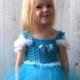 Cinderella girls crochet  tutu dress, flower girl dress , Halloween costume, Birthday party dress with crochet flower detail, Ballgown Dress