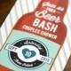 Beer Invitation: Couple's Shower, Beer Tasting, Dad Shower, His & Hers shower, Beer and Diaper Party