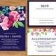 Printable Wedding Invitation Template Set 