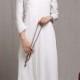 Maxi Linen Dress / double layered dress / long linen dress / white dress / maxi kaftan / bridesmaid dress / wedding dress / sundress / prom