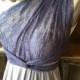 TULIP CUT Lace and Satin Infinity Wrap Dress-Custom combine fabrics- Bridesmaids, Wedding, Maternity Plus Size,