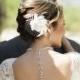 Ivory Hair Clip, Wedding Hair Clip, Wedding Hair Accessories,Vintage style,Bridal Fascinator,Feather Hair Clip,Wedding Bridal Comb, Wedding