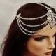 Bridal Rhinestone Headpiece, Art Deco Rhinestone Headband