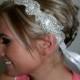 ON SALE Bridal Headpiece, KIARA, Rhinestone Ribbon Headband,  Wedding Headpiece, Ribbon, Crystal, Accessories, Bridal, Wedding, Hair Accesso