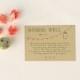 ANNABELLE: Wedding Wishing Well Card - Rustic Mason Jar Lights - DIY Digital Instant Download Printable File