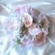 Wedding-party supplies-cake topper- Party Décor-brooch bouquet-bridal bouquet-wedding bouquet