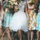 tea dresses for your wedding, bridesmaids