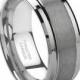 9MM Tungsten Carbide Men's Wedding Band Ring in Comfort Fit and Matte Finish Size 7-16