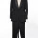 Black Tuxedo Suit Men's Vintage Jos. A. Banks Palm Beach Formals size 36R