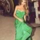 Emerald Green Floor Length  Infinity Convertible Wrap Dress...Available in 37 Colors