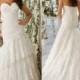 Charming Plus Size Wedding Dresses Sweetheart Neckline Pleats Lace Bridal Gowns Lace Up Back Floor Length Custom Made Wedding Gown Online with $142.41/Piece on Hjklp88's Store 