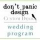 Custom Wedding Program