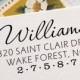1 DAY SALE Self Ink Return Address Stamp - Personalized Address Stamp - Self-Inking Stamp or Wood Rubber Stamp - Christmas Gift (054)