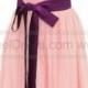 Strapless A-Line Sweetheart Short Chiffon Bridesmaid Party Skirt Dress