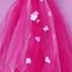Hot Pink Flower Girl Dress Pink Hydrangea Gril Dress Tutu Dress Toddler Dress Birthday Dress Party Dress Girl's Costumes