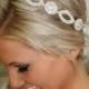 ON SALE Bridal Headband, Bridal Head Piece, CRYSTAL, Rhinestone Headband, Wedding Headband, Bridal Hair Piece, Bridal Headpiece, Rhinestone