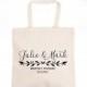 Personalized Wedding Tote Bag // Wedding Guest Bag // Personalized Welcome Bags // Gift Ideas // Bridal Party Gifts // PLT02