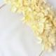Cream bridal floral headpiece with smaller gardenias Vintage look 