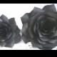 Black handmade coffee filter paper Roses
